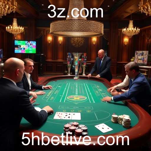 A Experiência Imersiva dos Jogos de Cassino ao Vivo no 5hbet